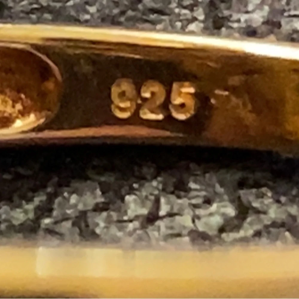 Beautiful .925 Vermeil MULTI Rainbow Moonstone - Picture 3 of 5